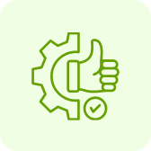 Approval and efficiency symbol